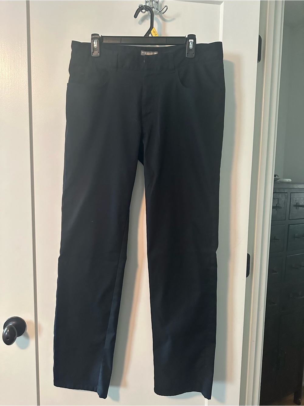 Peter Millar Black Dress Pants - Straight Leg - 33x32
